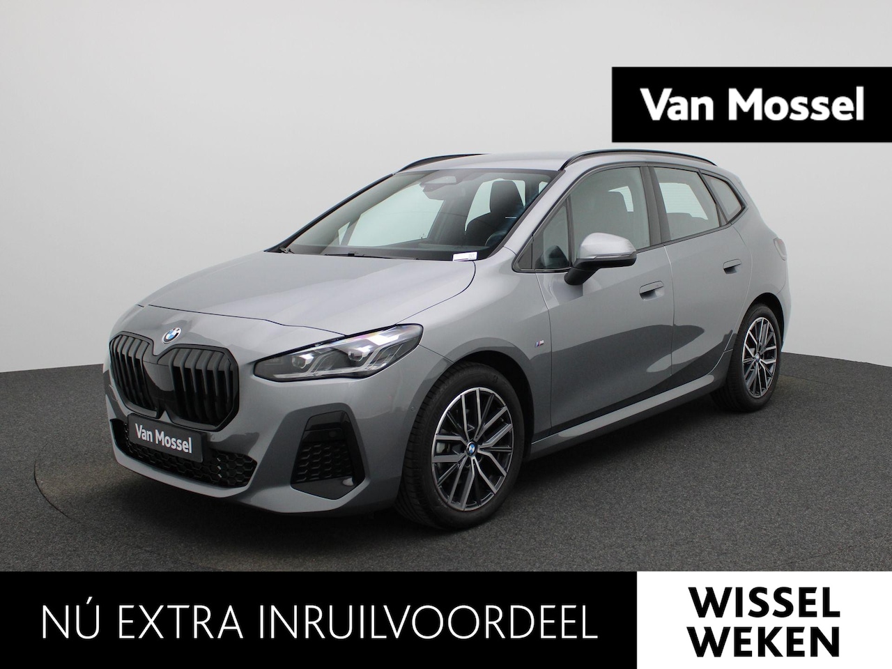 BMW 2-serie Active Tourer - 218i M-Sport AUTOMAAT | Carplay | Camera | CruiseControl | Stoelverwarming | Navigatie | M - AutoWereld.nl