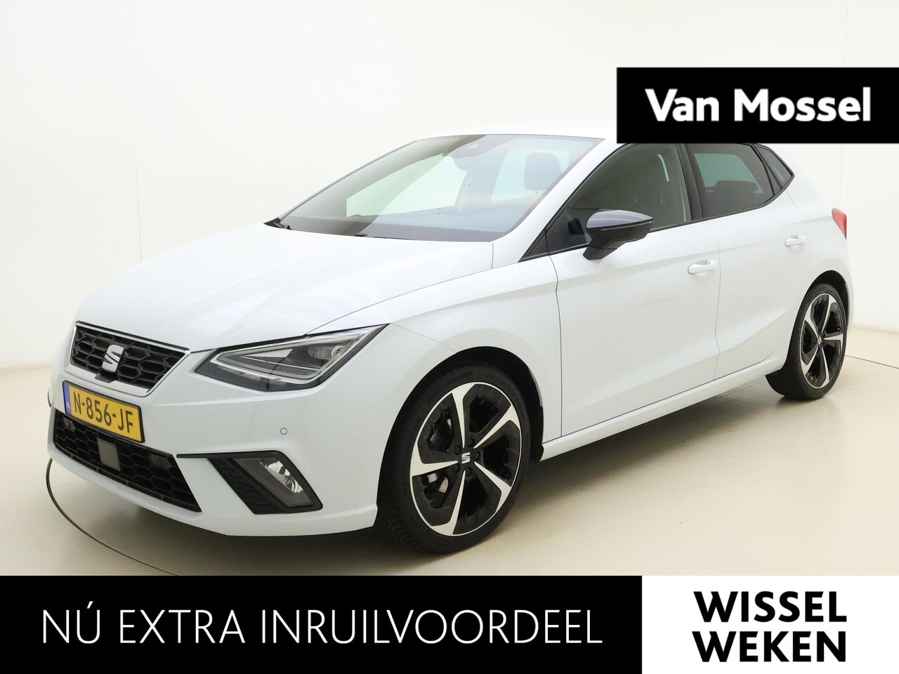 SEAT Ibiza - 1.0 EcoTSI FR Business Intense | Half Leder | Beats Audio | Stoelverwarming | Camera | LED - AutoWereld.nl