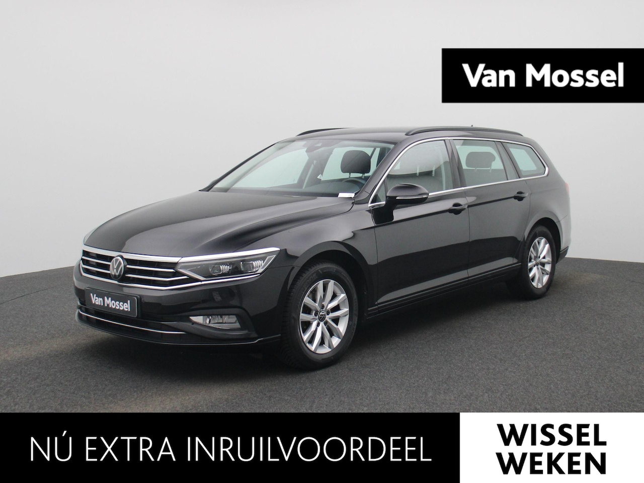Volkswagen Passat Variant - 2.0 TDI Elegance Business R AUTOMAAT | SPORTSTOELEN | NAVIGATIE | APPLE CARPLAY | CAMERA | - AutoWereld.nl
