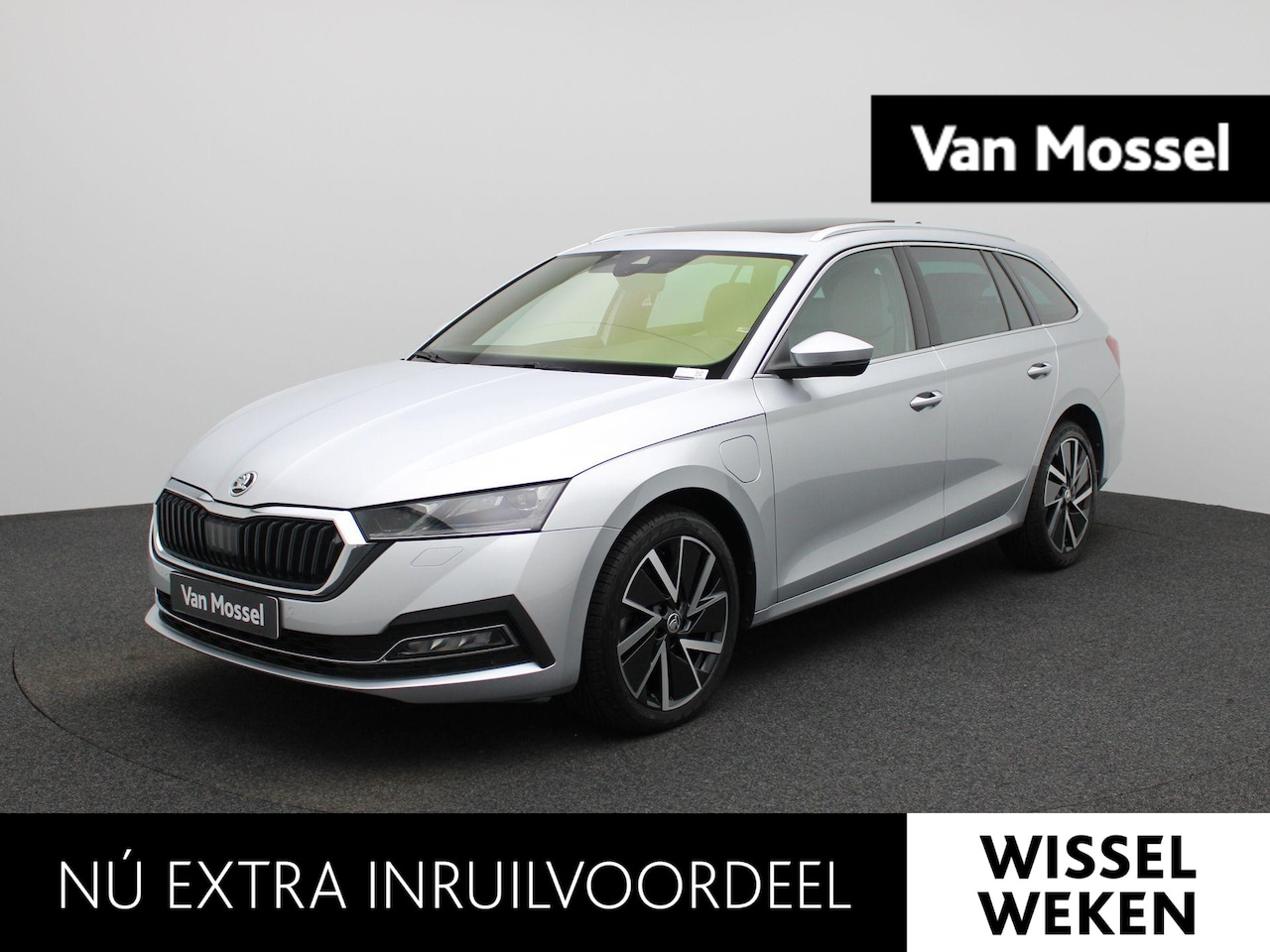 Skoda Octavia Combi - 1.4 TSI iV PHEV Business Edition | Apple Carplay / Android Auto | Panoramadak | Achteruitr - AutoWereld.nl