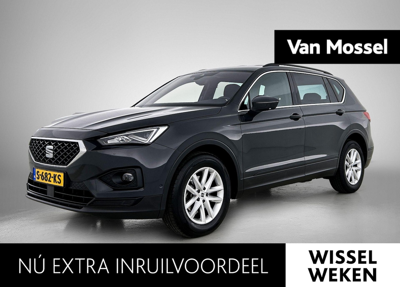 SEAT Tarraco - 1.5 TSI Style Business Intense AUTOMAAT | ACHTERUITRIJCAMERA | NAVIGATIE | APPLE CARPLAY / - AutoWereld.nl