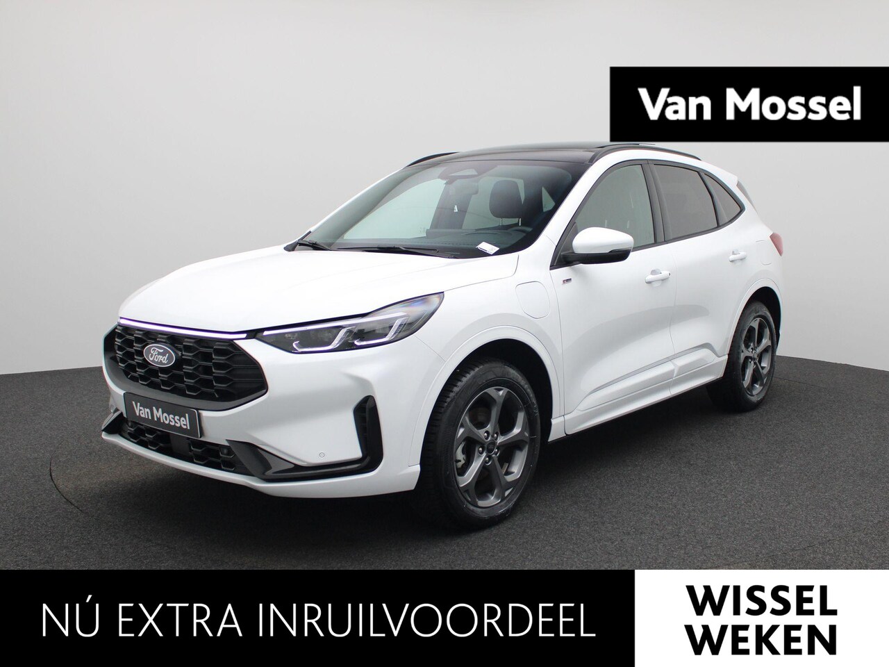 Ford Kuga - 2.5 PHEV ST-Line | PANORAMADAK | HEAD-UP | WINTERPAKKET | CAMERA | NAVIGATIE | KEY-LESS - AutoWereld.nl