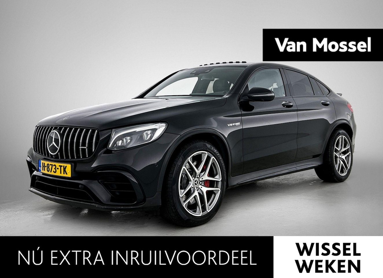 Mercedes-Benz GLC-klasse Coupé - AMG 63 S 4MATIC+ | PANORAMADAK | 360 CAMERA | BURMESTER | MEMORY | STOELVERWARMING | TREKH - AutoWereld.nl