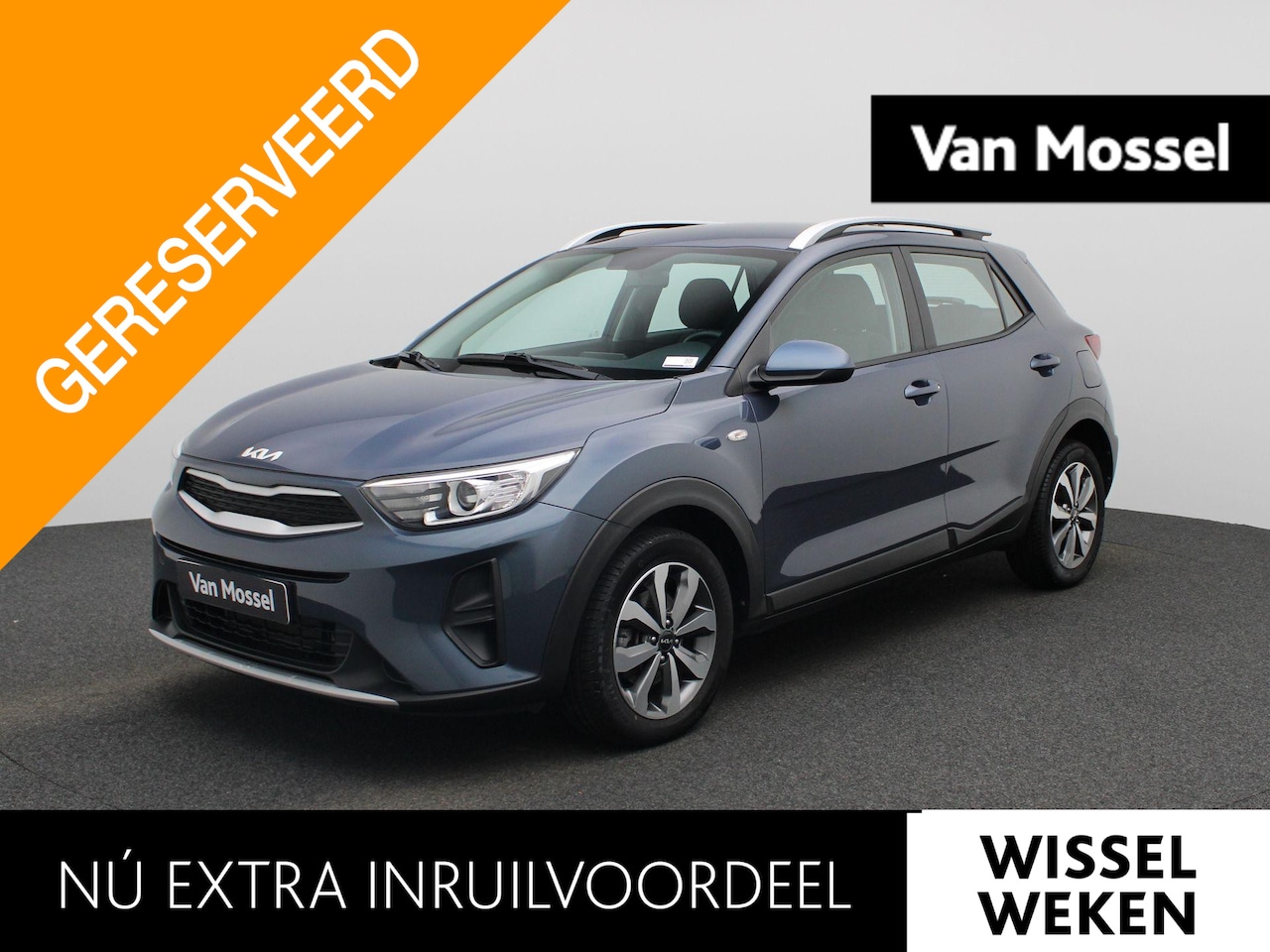 Kia Stonic - 1.0 T-GDi MHEV ComfortLine | APPLE CARPLAY - ANDROID AUTO | AIRCO | DAB | ELEKTRISCHE RAME - AutoWereld.nl