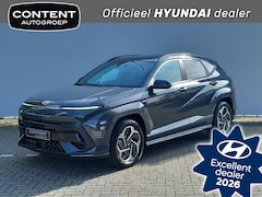Hyundai Kona - 1.6 GDI HEV 138pk DCT N Line Sky | Direct Leverbaar