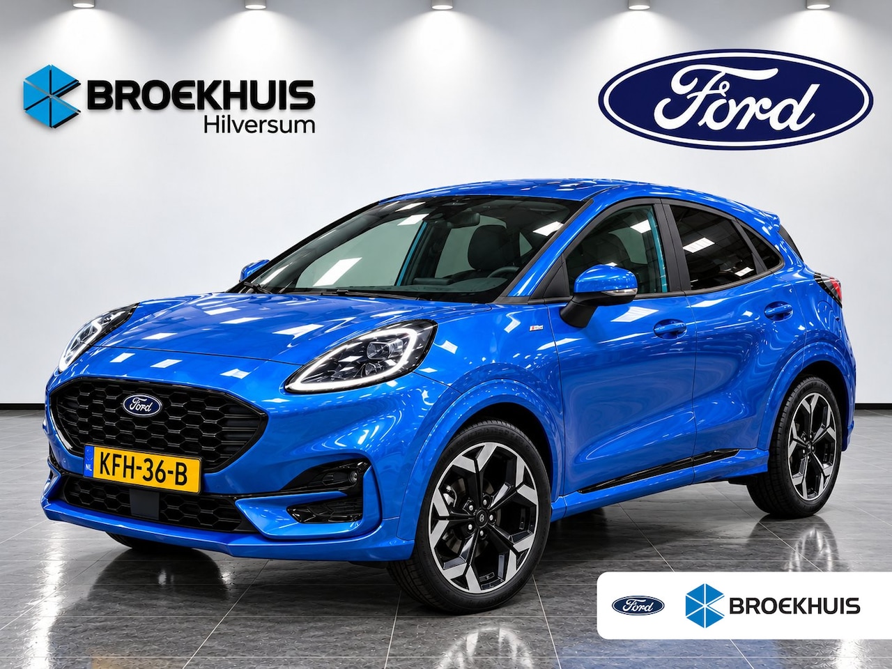 Ford Puma - 1.0 EcoBoost Hybrid 125pk ST-Line | Winter Pack | Comfort Pack | Full- Led - AutoWereld.nl