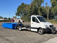 Mercedes-Benz Sprinter - 513 CDI 366 Haakarm Pto Container Airco Steunpoten Nido aansluiting Werkverlichting Kipper