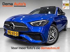 Mercedes-Benz C-klasse - 300 e AMG BLACK-LINE 313PK SOH-TEST/LUCHTVERING/PANO/V-COCKPIT/NAVI/DAB/CARPLAY/CAM///