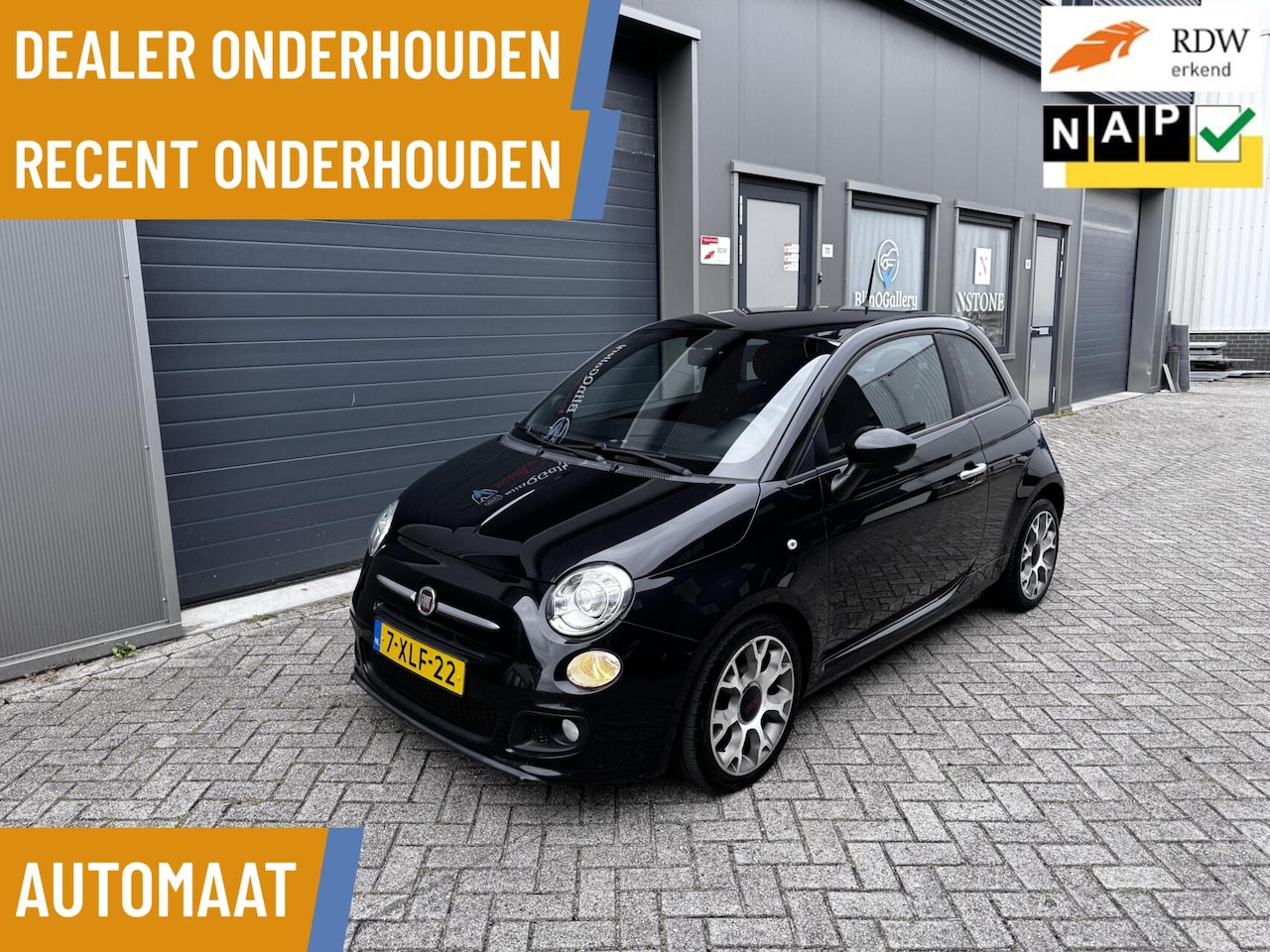 Fiat 500 - 0.9 TwinAir Turbo 500S|Automaat|Airco|Dealer Ond. - AutoWereld.nl