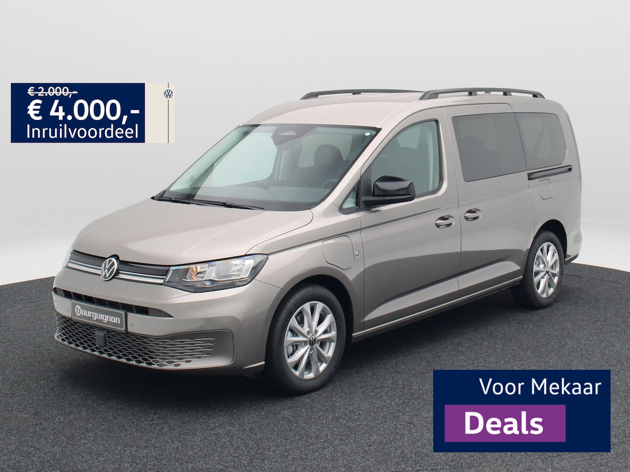 Volkswagen Caddy Maxi - Kombi Life 1,5 eHybrid 115pk DSG | 7 zitplaatsen | Navi | Lichtmetalen velgen | DSG |Velou - AutoWereld.nl