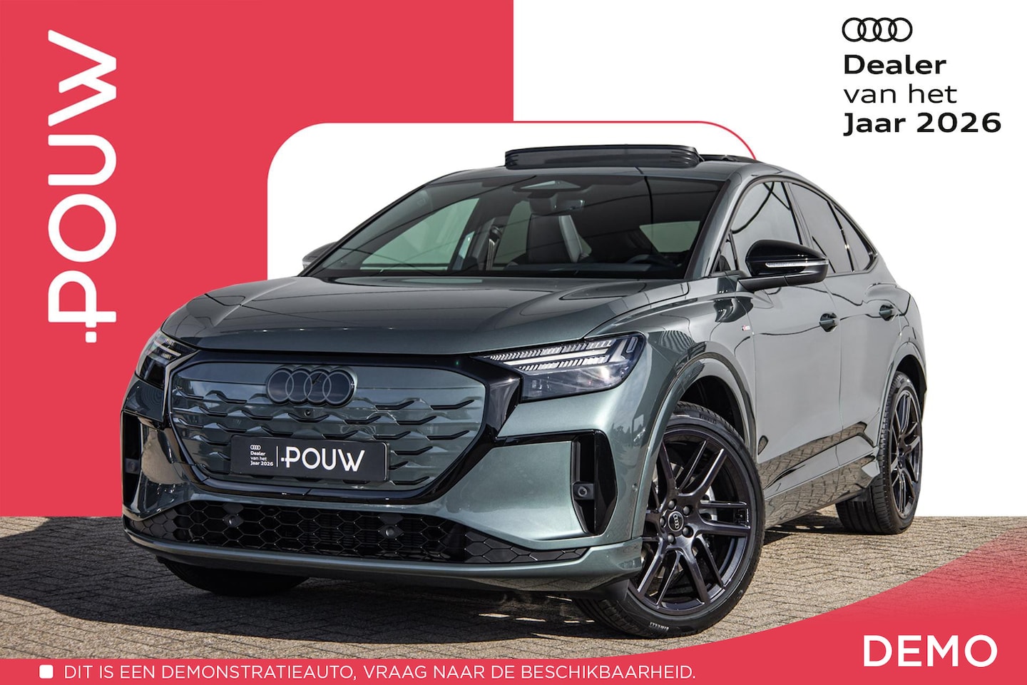 Audi Q4 Sportback e-tron - 286pk S edition performance 82 kWh | Panoramadak | Trekhaak | Scherm Passagier | Augmented - AutoWereld.nl