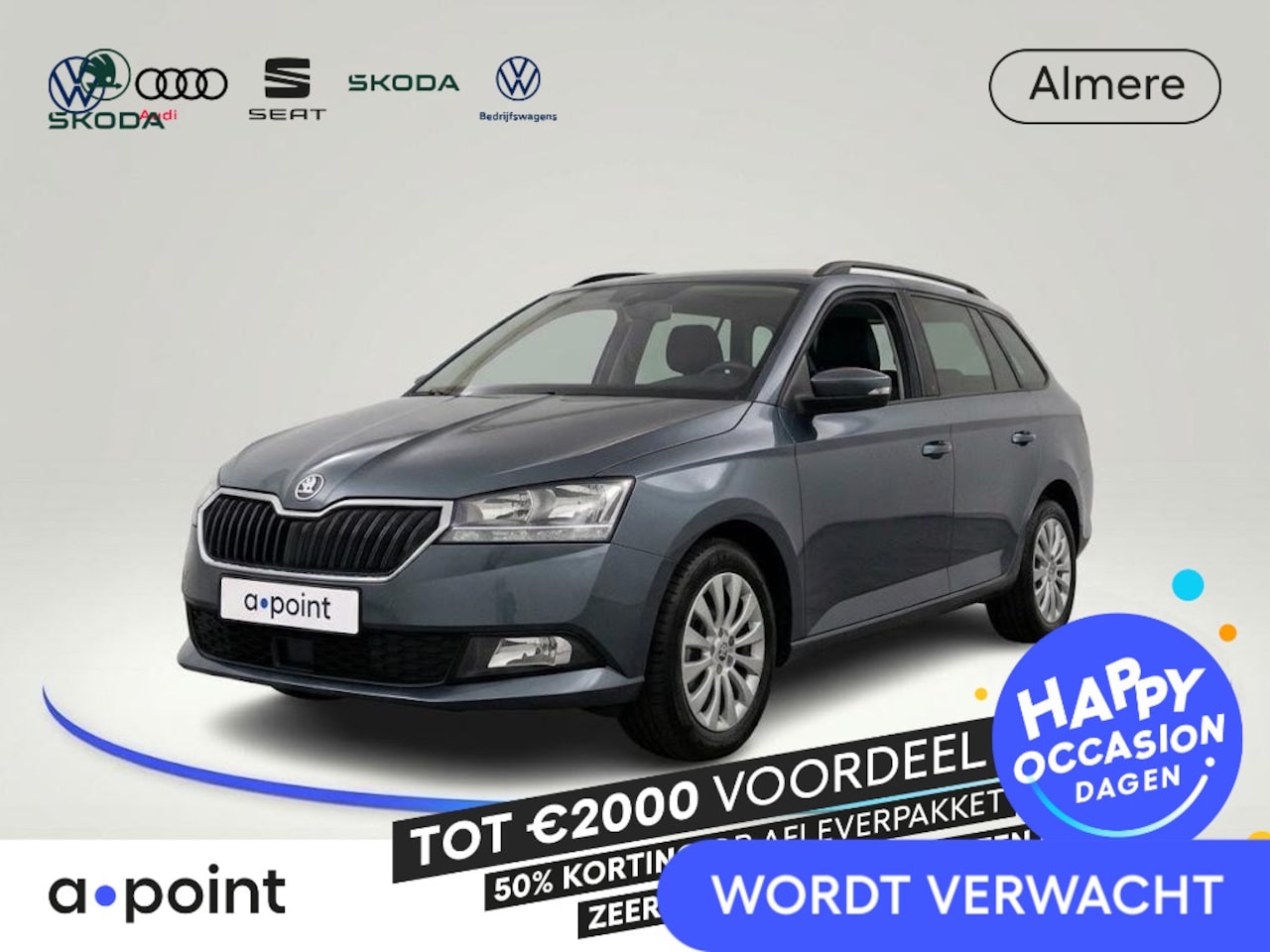 Skoda Fabia Combi - 1.0 TSI Business Edition 95pk | Panoramadak | Navigatie | Climatronic | Cruise controle | - AutoWereld.nl