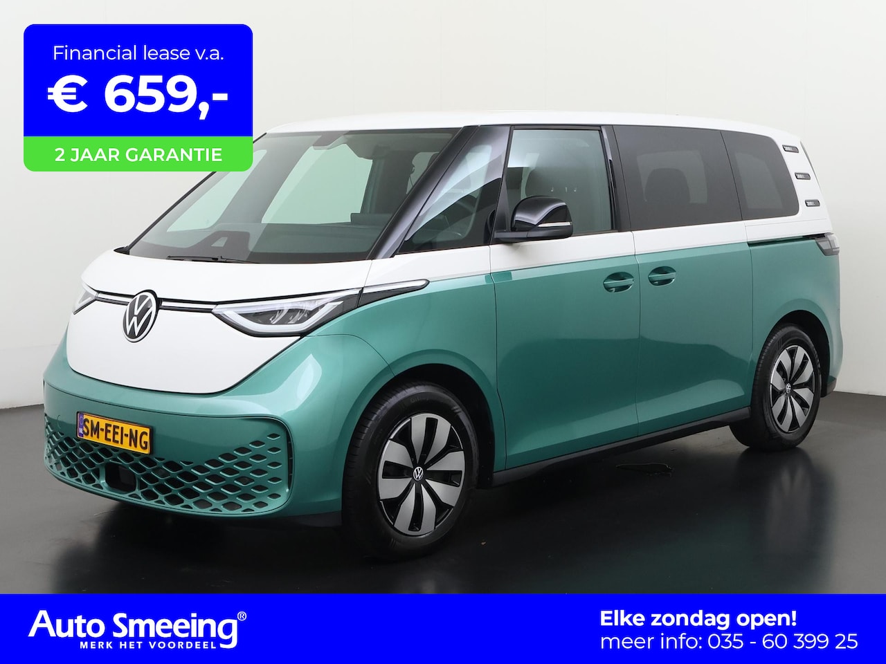 Volkswagen ID. Buzz - Pro 86 kWh Two-Tone | SOH 95% | Zondag Open! - AutoWereld.nl