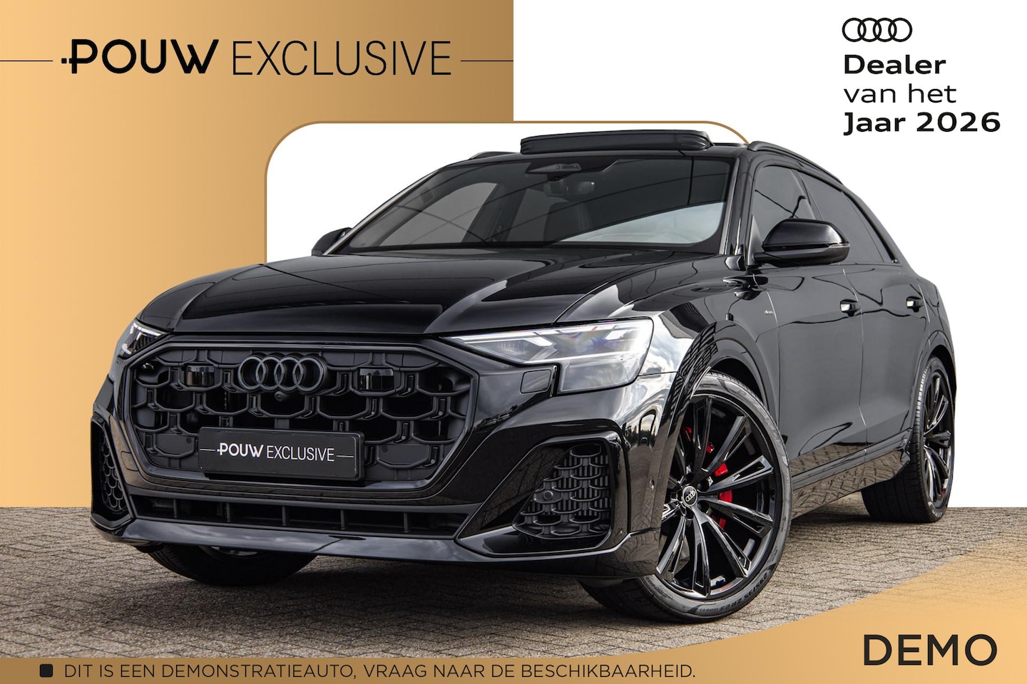 Audi Q8 - 60 TFSIe 490pk quattro Competition Plus | Panoramadak | SQ8 Uitlaat | 23" Velgen | Trekhaa - AutoWereld.nl