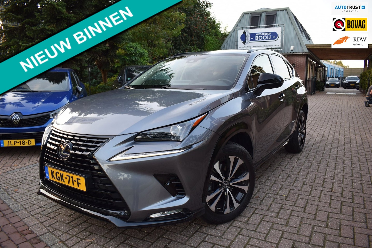 Lexus NX - 300h AWD Executive Line AUTOM/LEDER/CAMERA/NAVI/CRUISE/AIRCO-ECC/BLUETOOTH/XENON/KEYLESS/P - AutoWereld.nl