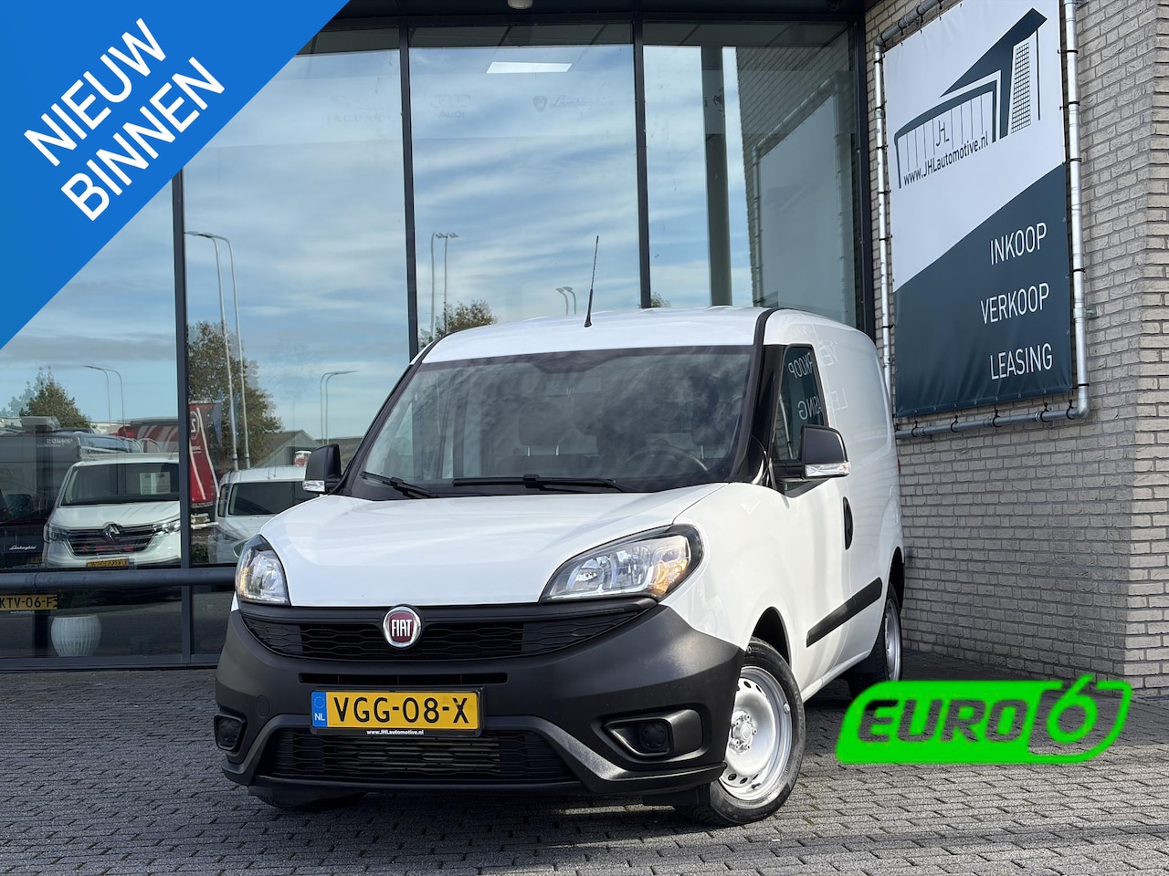 Fiat Doblò Cargo - 1.6 MJ L1H1*A/C*CRUISE*PDC*NAVI*3-PERSONEN* - AutoWereld.nl