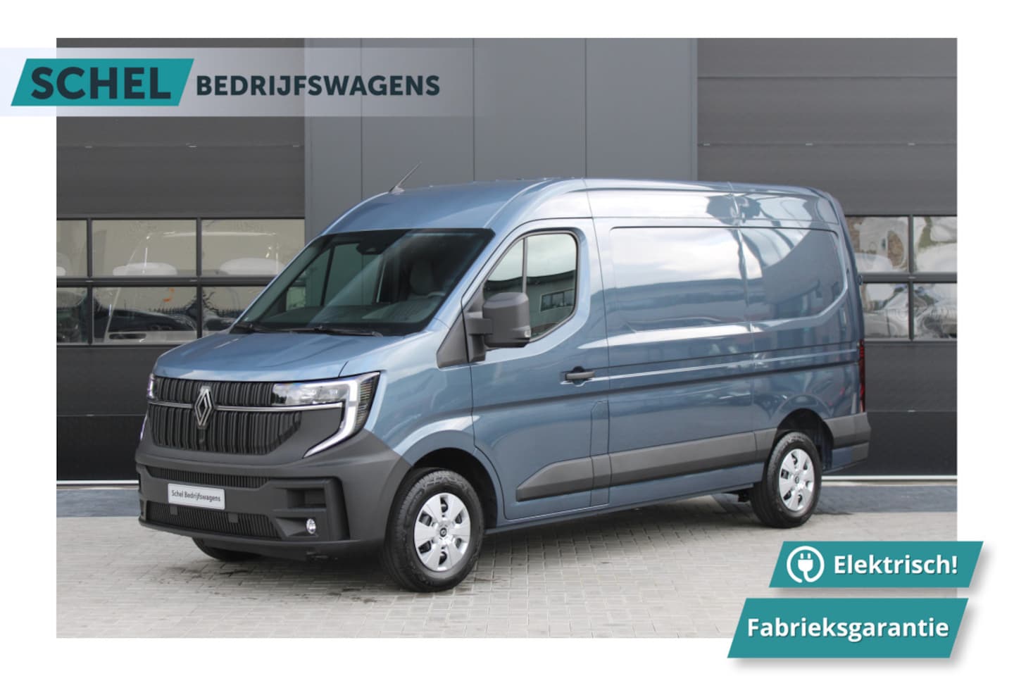 Renault Master E-Tech - T35 L2H2 Advance Long Range 87 kWh 143pk - Navi - Camera - Betimmering - Trekhaak - Blind - AutoWereld.nl