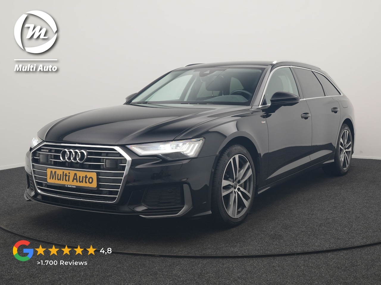 Audi A6 Avant - 50 TFSI e Quattro S Line PHEV 300pk Dealer O.H | Trekhaak Af Fabriek | Adaptive Cruise | C - AutoWereld.nl
