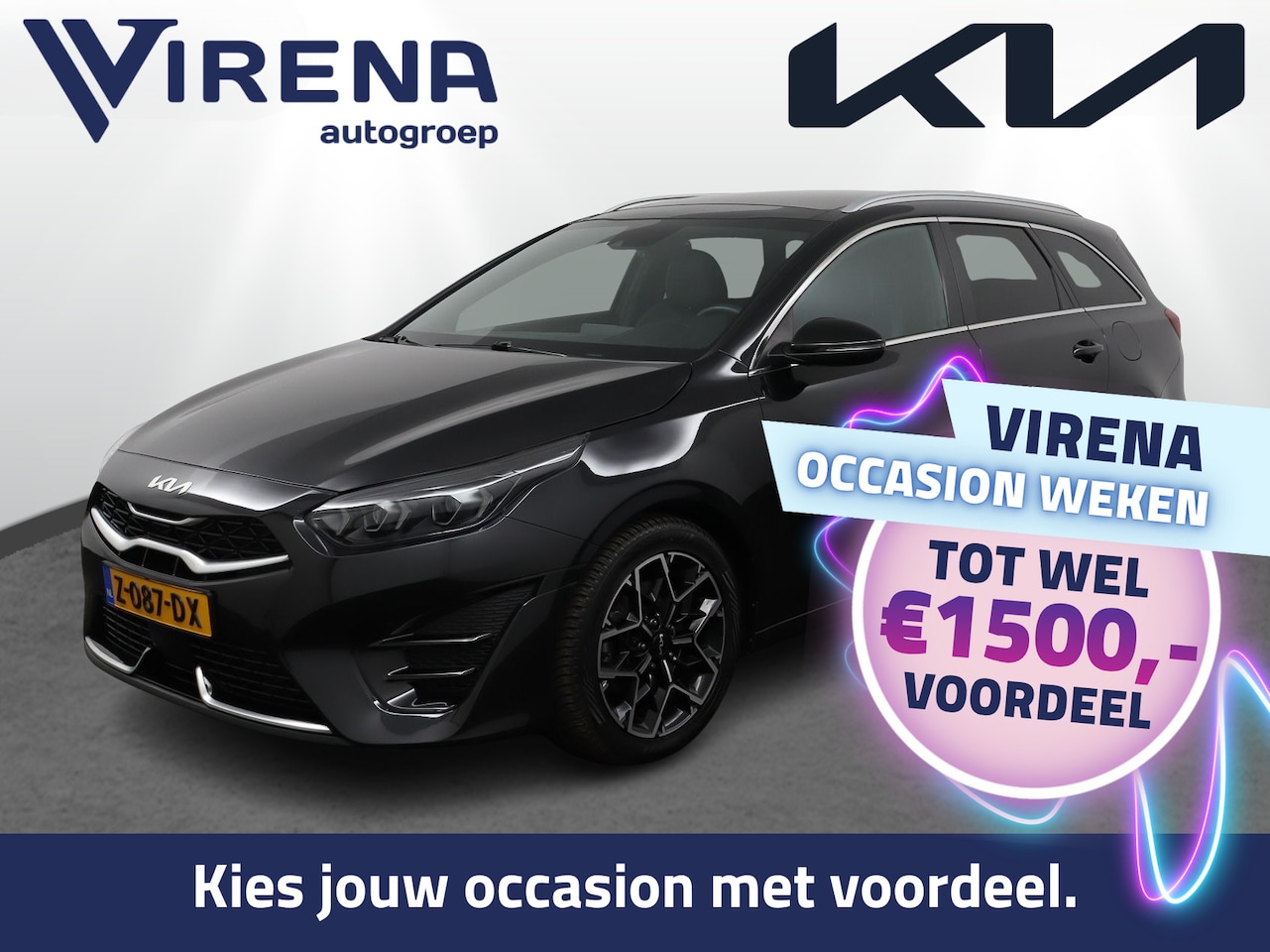 Kia Cee'd Sportswagon - Ceed 1.5 T-GDi GT-Line Navigatie - Achteruitrijcamera - Aplle & Android Carplay - -Fabriek - AutoWereld.nl