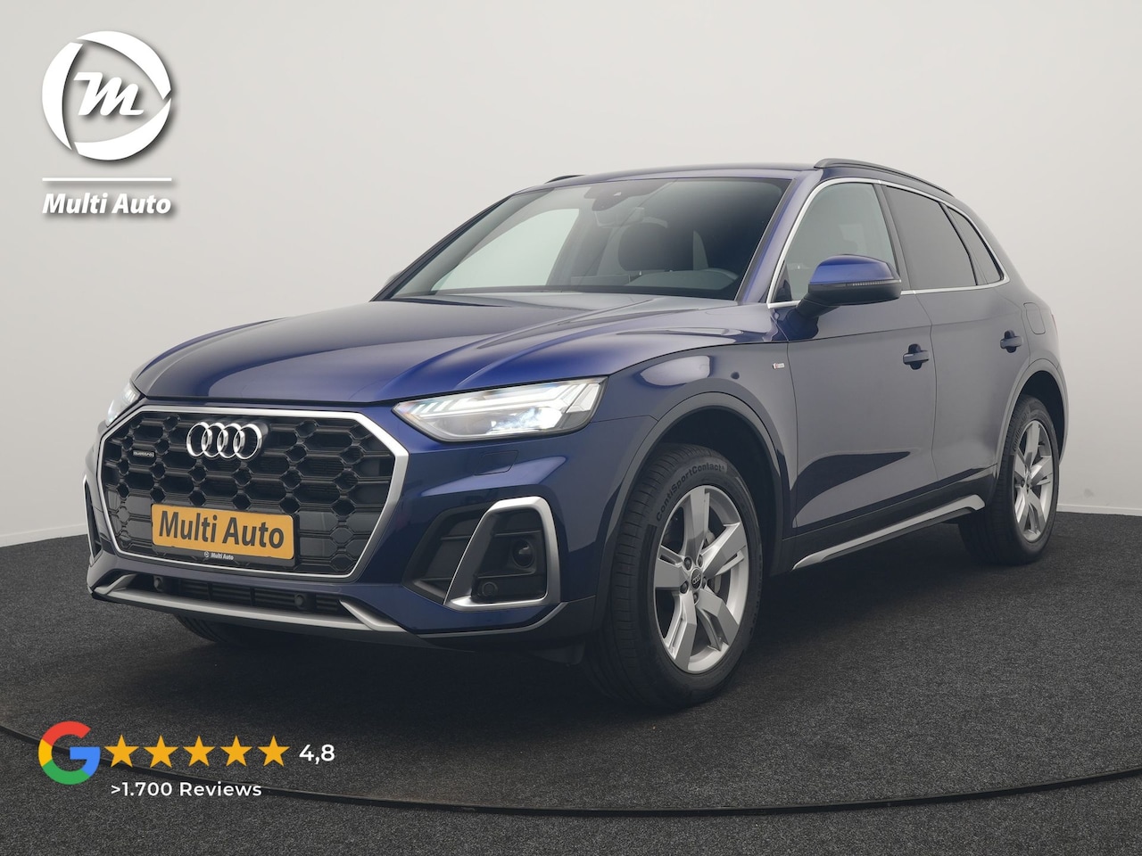 Audi Q5 - 50 TFSI e 2x S Line PHEV 300pk Dealer O.H | SOH 92,6% | Sportstoelen Verwarmd | Bang & Olu - AutoWereld.nl