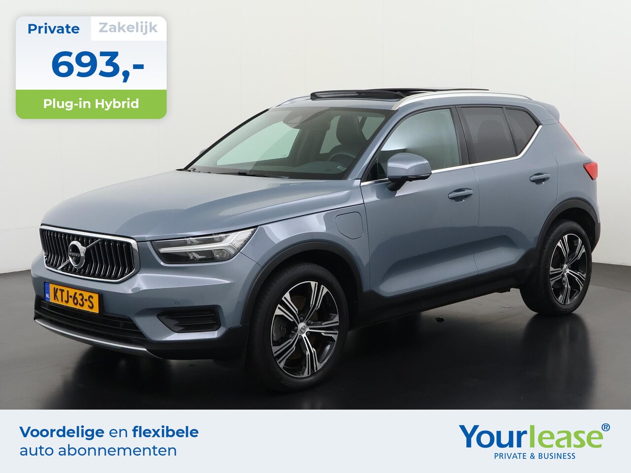 Volvo XC40 - 1.5 T5 Recharge Inscription | All-in 693,- Private Lease | Direct uit voorraad - AutoWereld.nl