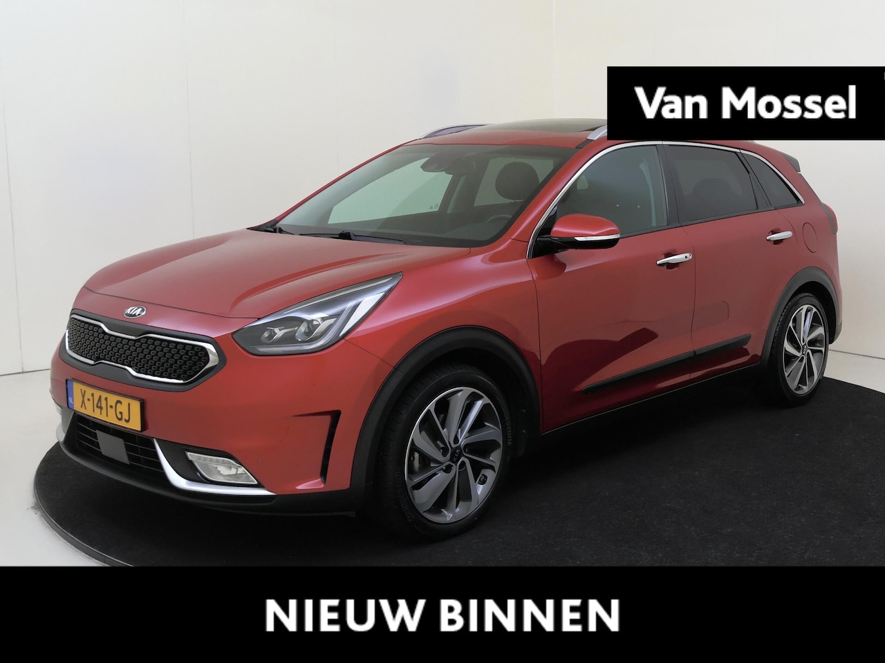 Kia Niro - 1.6 GDi Hybrid ExecutiveLine | lederen bekleding | schuifdak | stoelverwarming | LM velgen - AutoWereld.nl