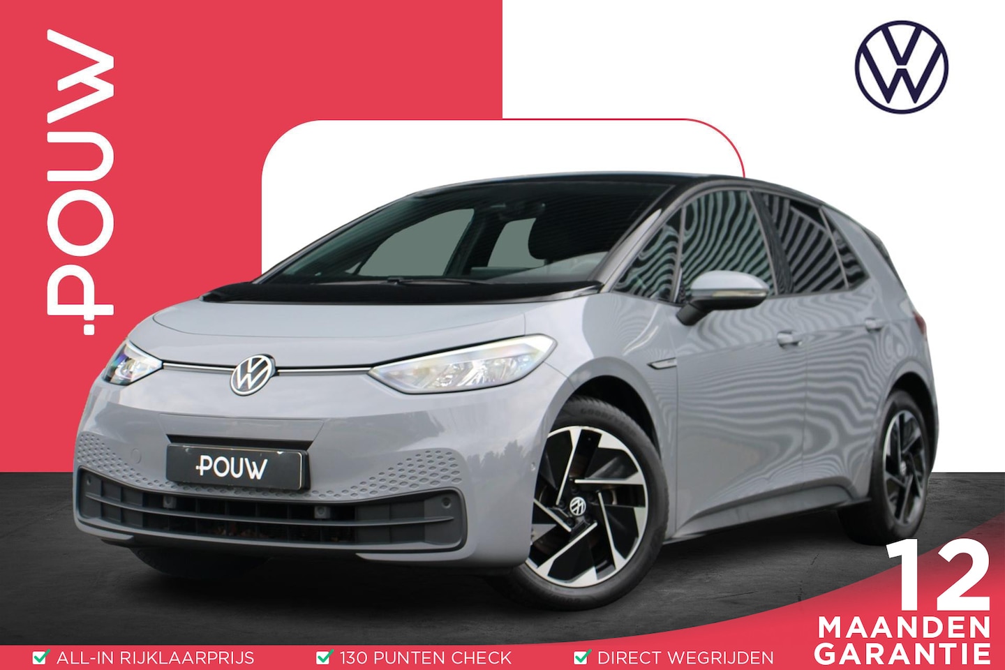 Volkswagen ID.3 - 204pk Pro Edition Advantage 58 kWh | SoH 95% | CarPlay/Android Auto | Achteruitrijcamera - AutoWereld.nl