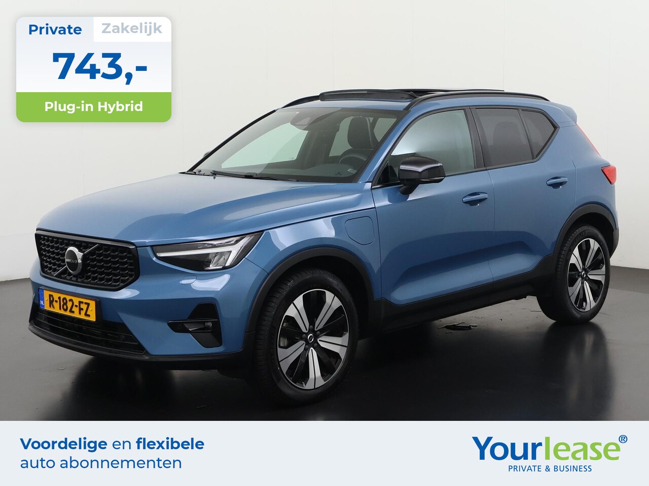 Volvo XC40 - 1.5 T5 Plug-in hybrid Ultimate Dark | All-in 743,- Private Lease | Direct uit voorraad - AutoWereld.nl