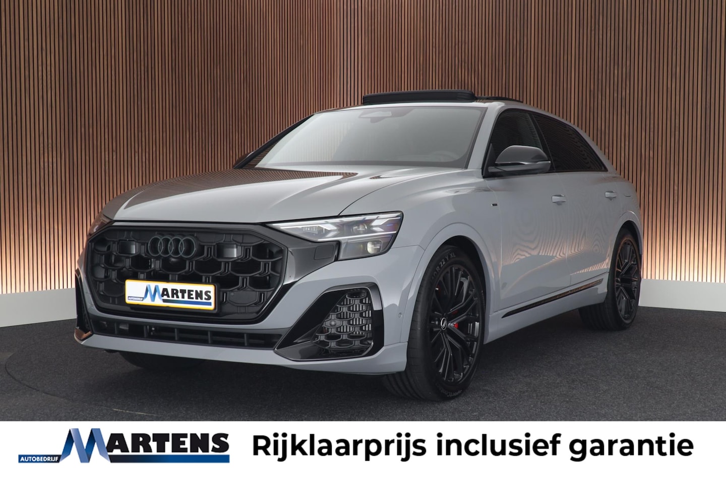 Audi Q8 - 60 TFSI e 490pk quattro Pro Line S Competition Trekhaak 360Camera HUD B&O Leder ACC Laser - AutoWereld.nl