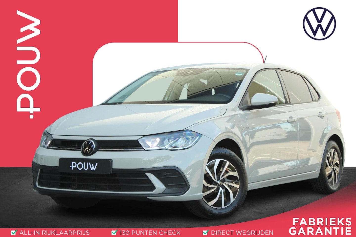 Volkswagen Polo - 1.0 TSI 95pk Life Edition | CarPlay/Android Auto | Achteruitrijcamera | Climatronic - AutoWereld.nl