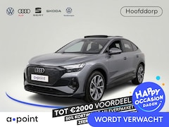 Audi Q4 Sportback e-tron - 45 quattro S Edition 82 kWh 286pk | Panoramadak | 20 inch lichtmetalen velgen | 360° Camer