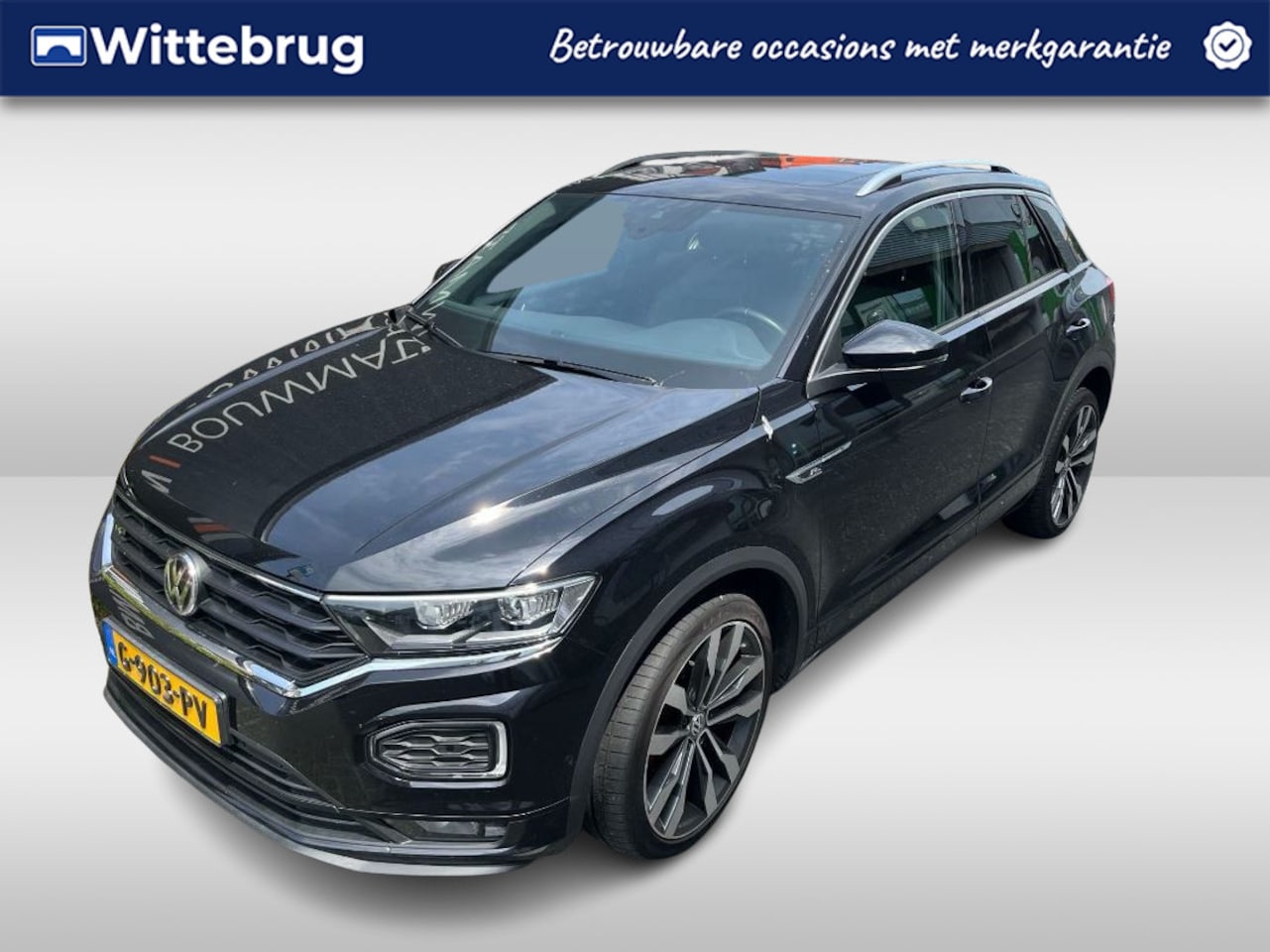 Volkswagen T-Roc - 1.5 TSI R-Line / PANODAK / NAVI / 19"LMV / APP.Connect / CAMERA / Trekhaak - AutoWereld.nl