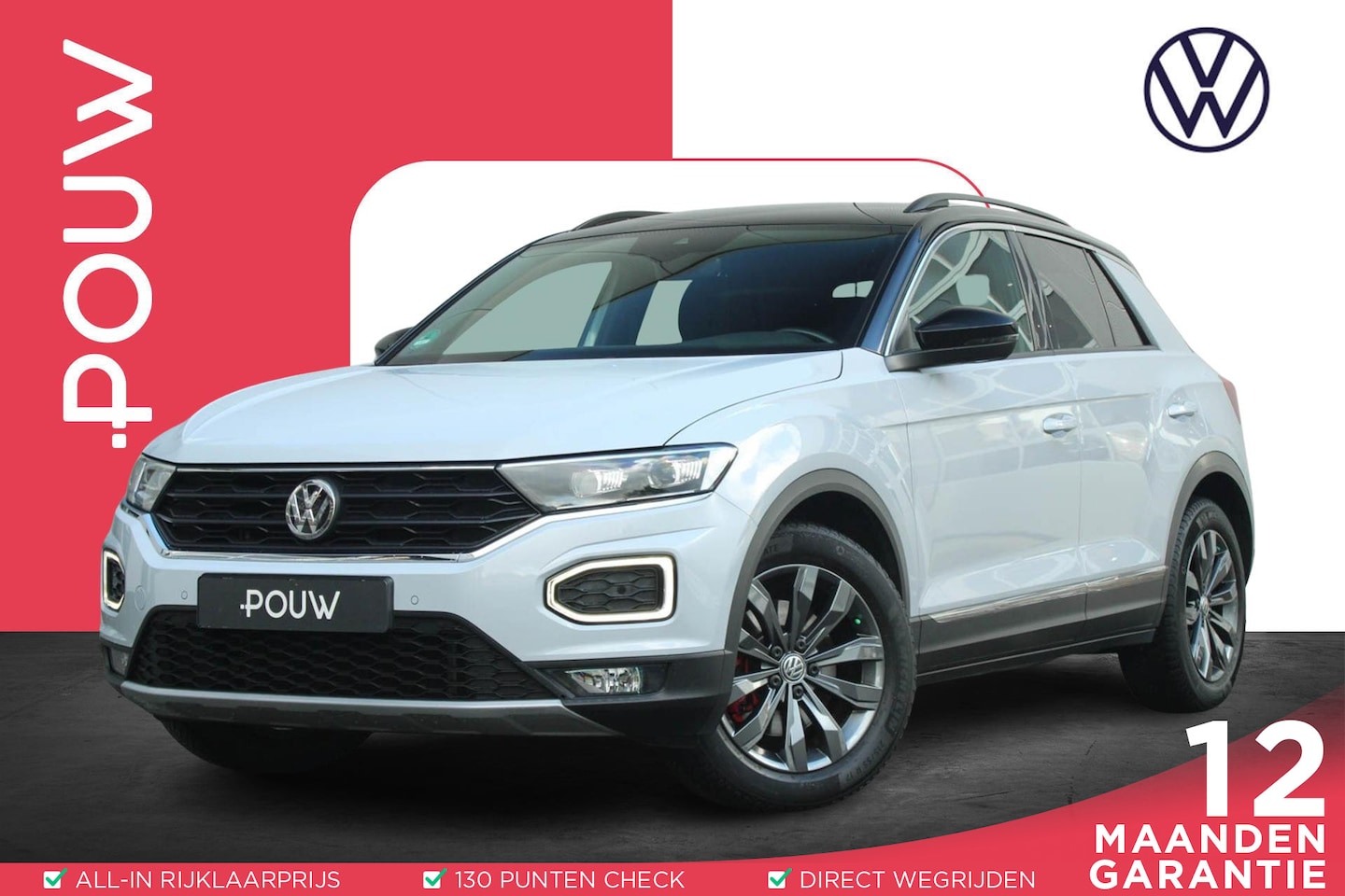 Volkswagen T-Roc - 1.5 TSI 150pk DSG Sport Business R | Navigatie | Trekhaak | Stoelverwarming - AutoWereld.nl