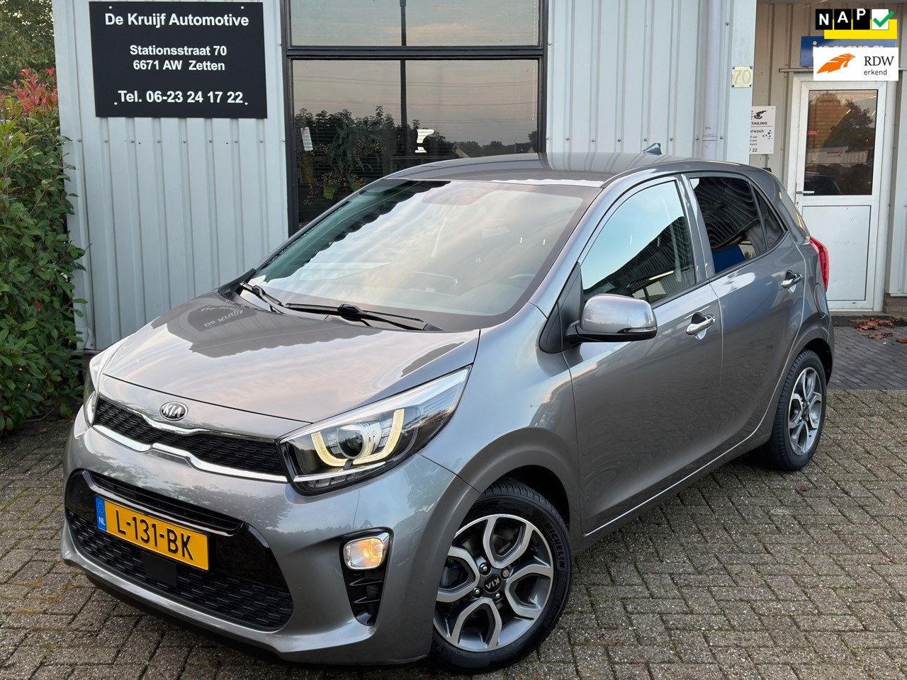 Kia Picanto - 1.0 DPi DynamicPlusLine CAMERA|CARPLAY|KEYLESS ENTRY|CLIMATE CONTROL|NAVI|PARKEERSENSOREN| - AutoWereld.nl