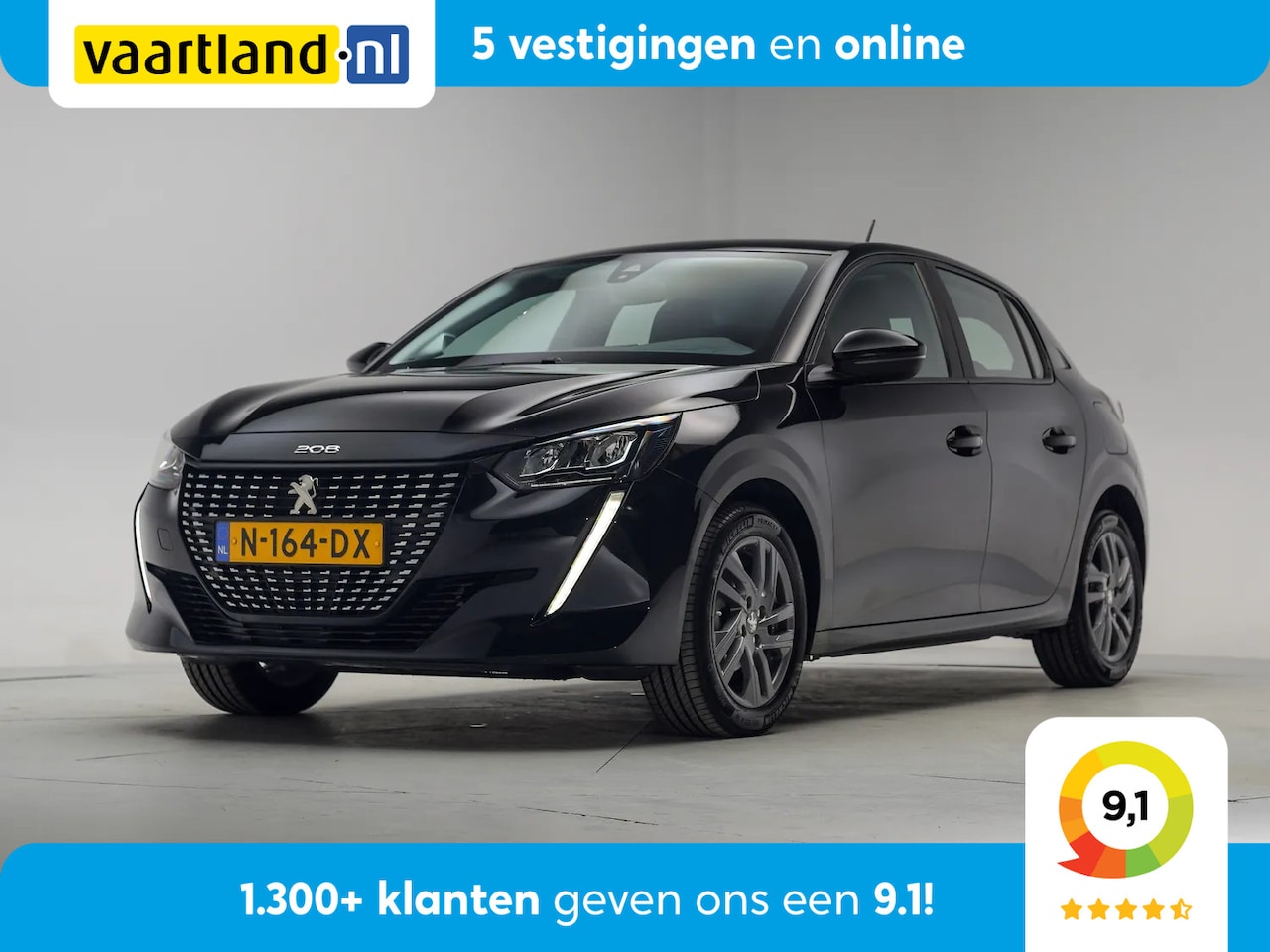 Peugeot 208 - 1.2 PureTech Active Pack 5-drs [ LED Navi Apple/Android ] - AutoWereld.nl
