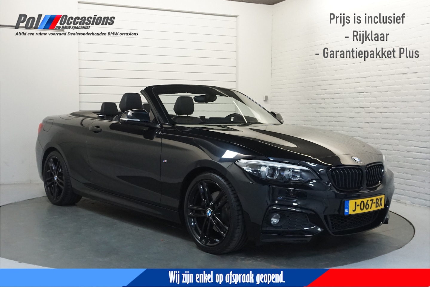 BMW 2-serie Cabrio - 220i High Exec M-Pakket | Dealerauto | Carplay | Camera | 220 - AutoWereld.nl