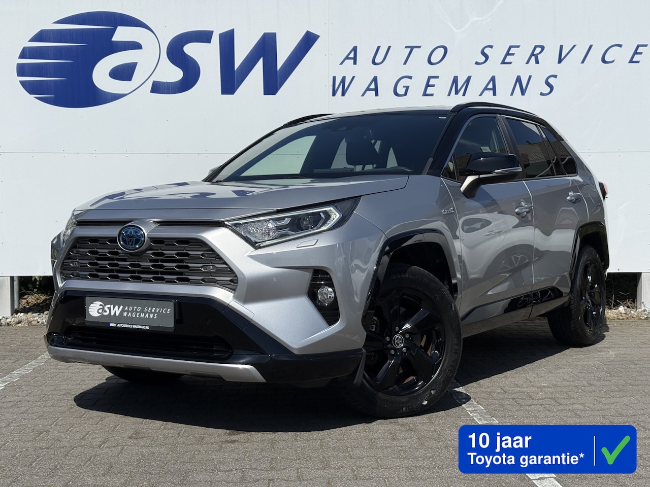 Toyota RAV4 - 2.5 Hybrid AWD Bi-Tone | ACC | Leder | Camera | Keyless | 18 inch - AutoWereld.nl