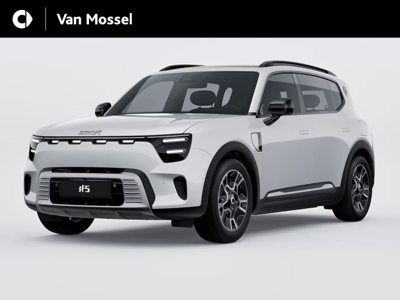 Smart #5 - Pulse / Halo panoramisch dak / 20" Helix/ Offroad rijmodus/ DC-opladen 400 kW - AutoWereld.nl