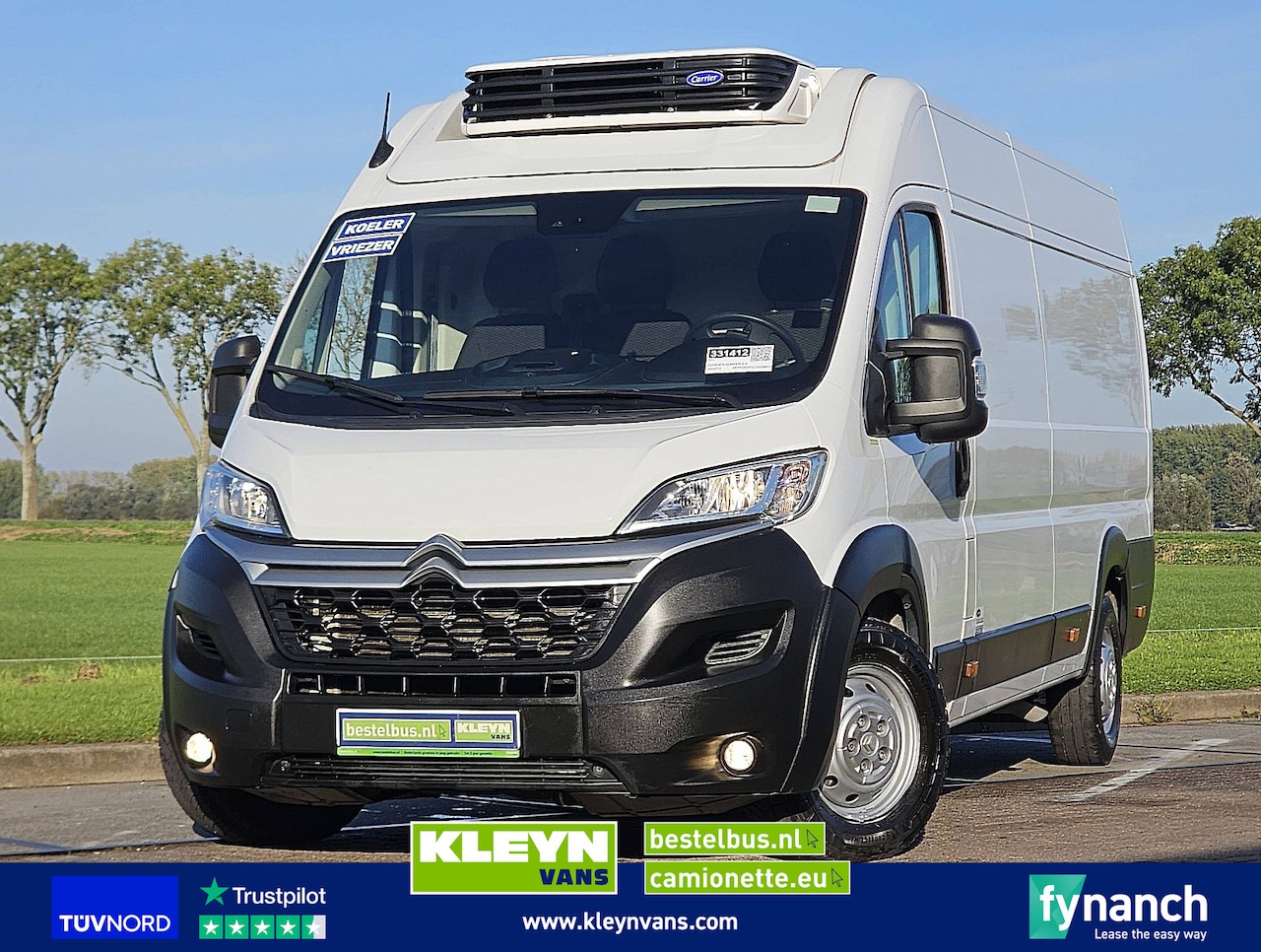 Citroën Jumper - 2.2 L4H2 Carrier FRIGO Koelwagen 1e Eigenaar Maxi Euro6 3-Zit! - AutoWereld.nl