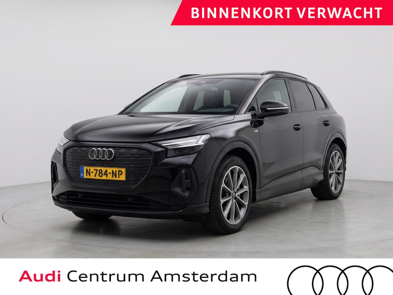 Audi Q4 e-tron - 40 Launch edition S Competition 77 kWh 204 pk | SOH 97,14% | Warmtepomp | Navigatie | Park - AutoWereld.nl