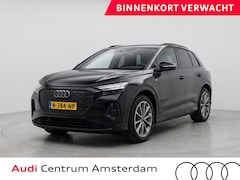 Audi Q4 e-tron - 40 Launch edition S Competition 77 kWh 204 pk | SOH 97, 14% | Warmtepomp | Navigatie | Par