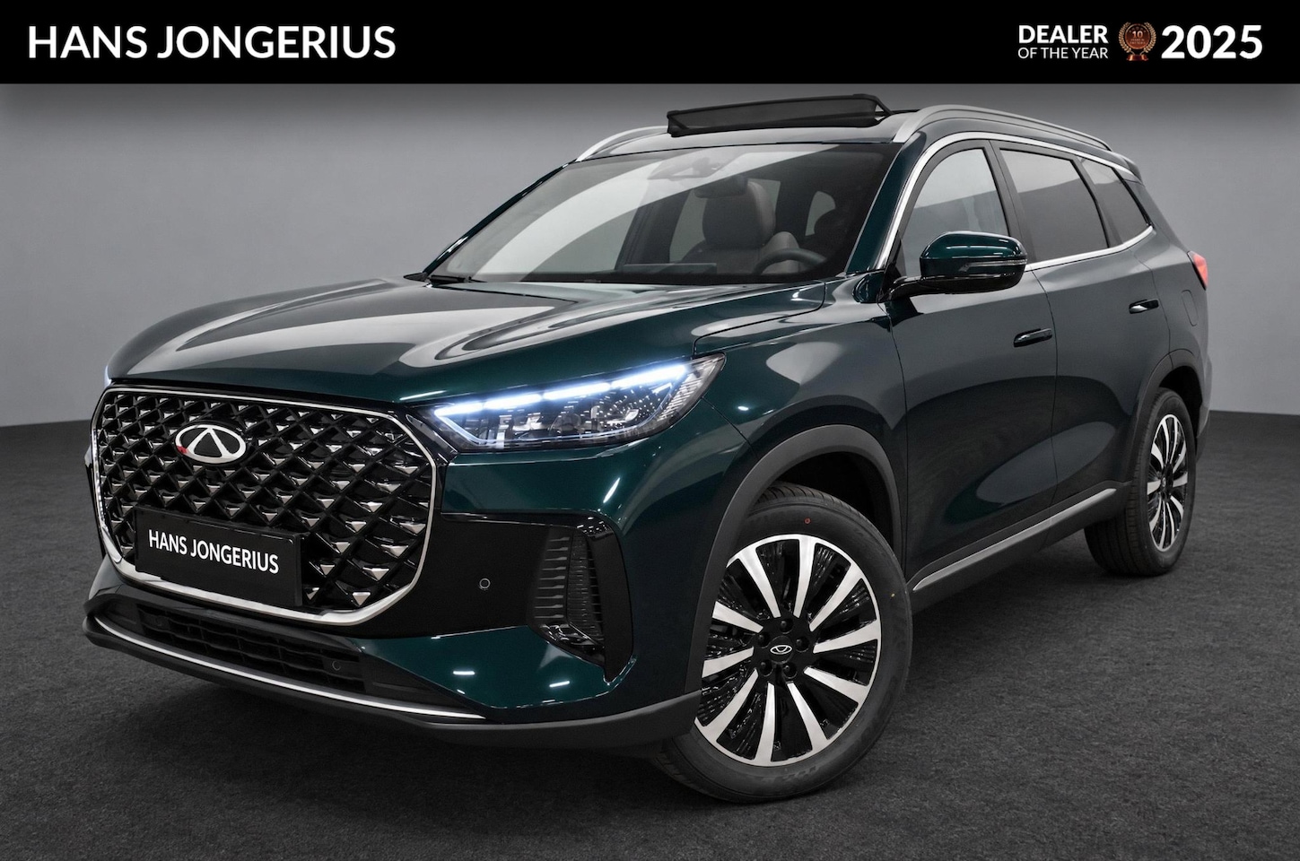 Chery Tiggo 8 - 1.5TGDI PHEV UNIQUE | 7 PERSOONS | BRUIN INTERIEUR | SCHUIF/KANTELDAK | 360 CAMERA | STUUR - AutoWereld.nl
