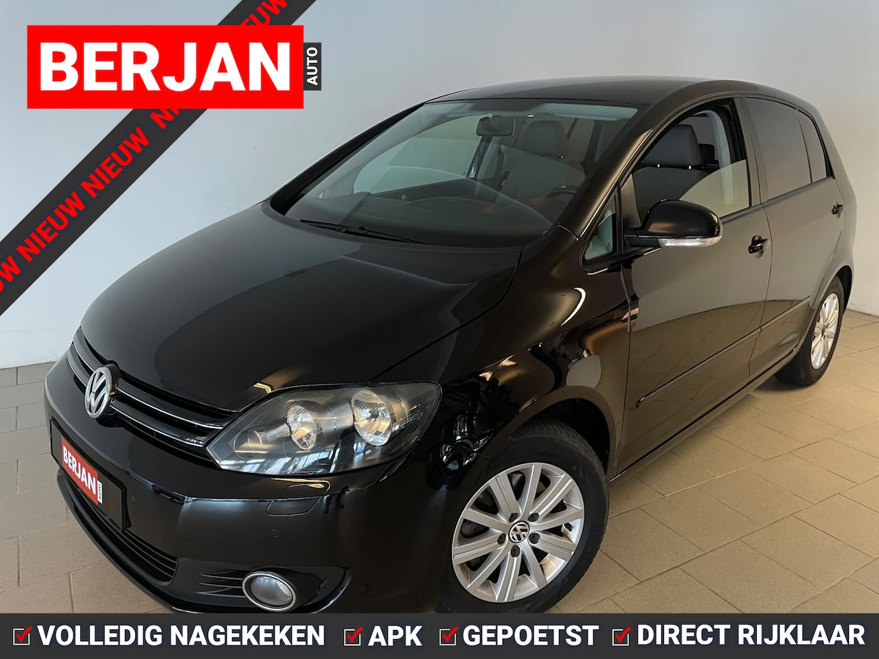 Volkswagen Golf Plus - 1.4 TSI Highline AUTOMAAT AIRCO NAVI CRUISE MULTI STUUR VEGLEN STOEVERW NWE APK INRUIL ZEE - AutoWereld.nl