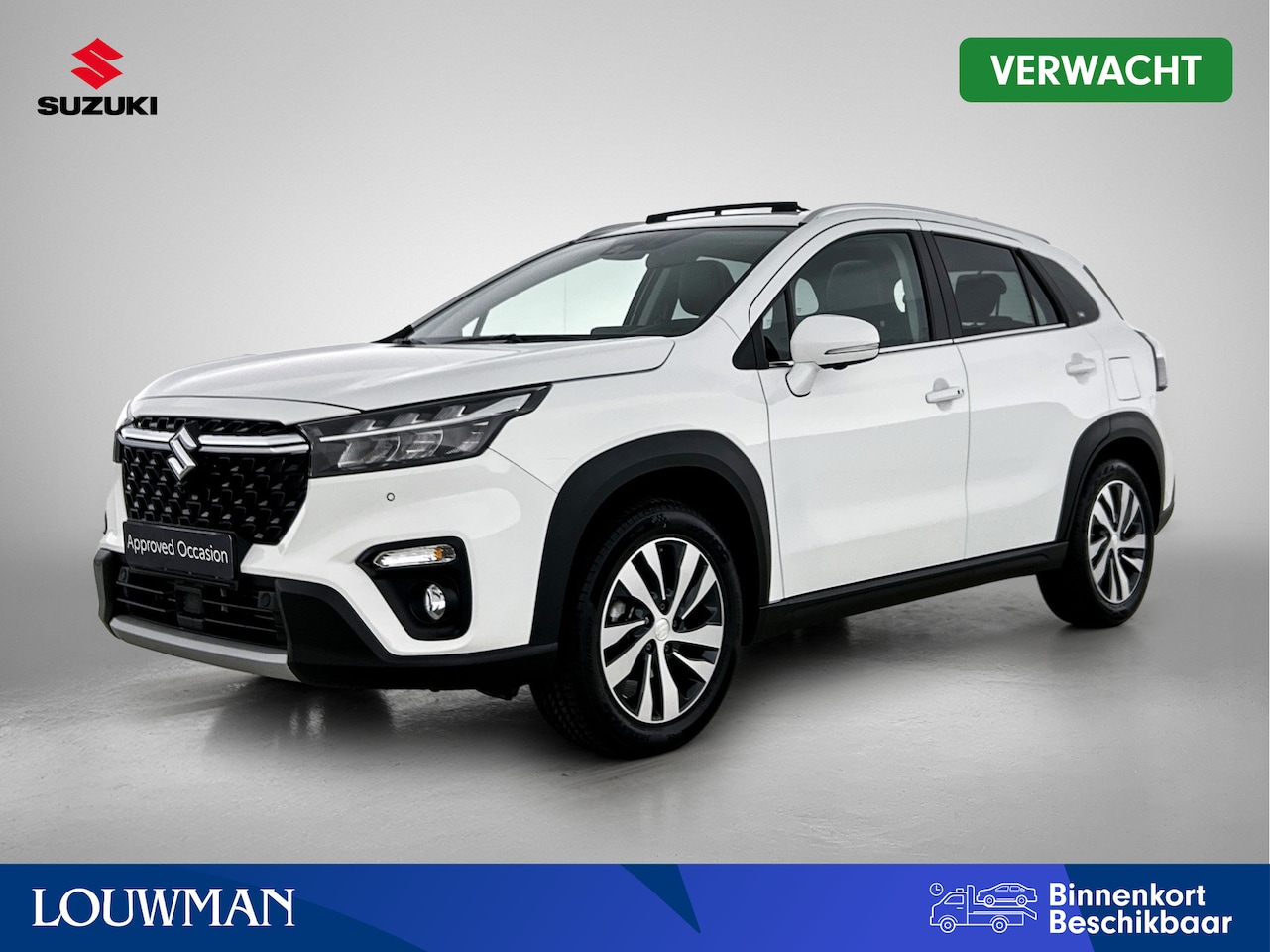 Suzuki S-Cross - 1.4 Boosterjet Style Smart Hybrid | Panorama schuif/kanteldak | 360 Camera | Stoelverwarmi - AutoWereld.nl