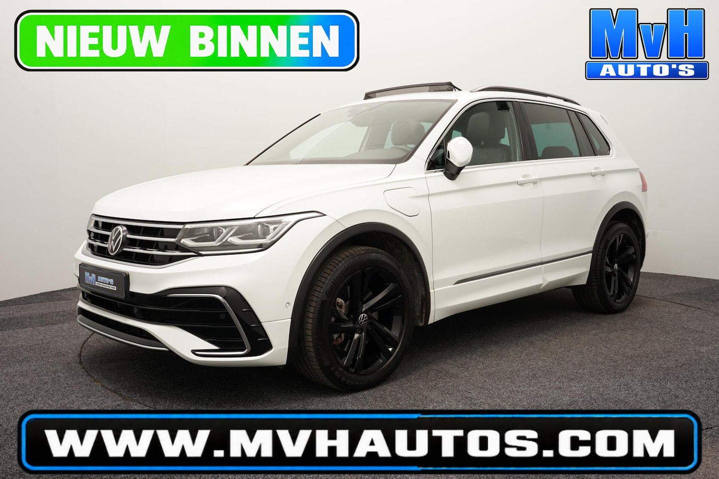 Volkswagen Tiguan - 1.4 TSI PHEV R-Line Business+|PANO|IQ-LIGHT|SOH94% - AutoWereld.nl