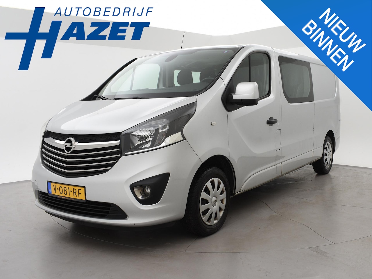 Opel Vivaro - 1.6 CDTI L2H1 6-PERS DUBBEL CABINE *77.088 KM* + 1e EIGENAAR | AIRCO | CRUISE | DAB | NAVI - AutoWereld.nl