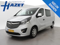 Opel Vivaro - 1.6 CDTI L2H1 6-PERS DUBBEL CABINE *77.088 KM* + 1e EIGENAAR | AIRCO | CRUISE | DAB | NAVI