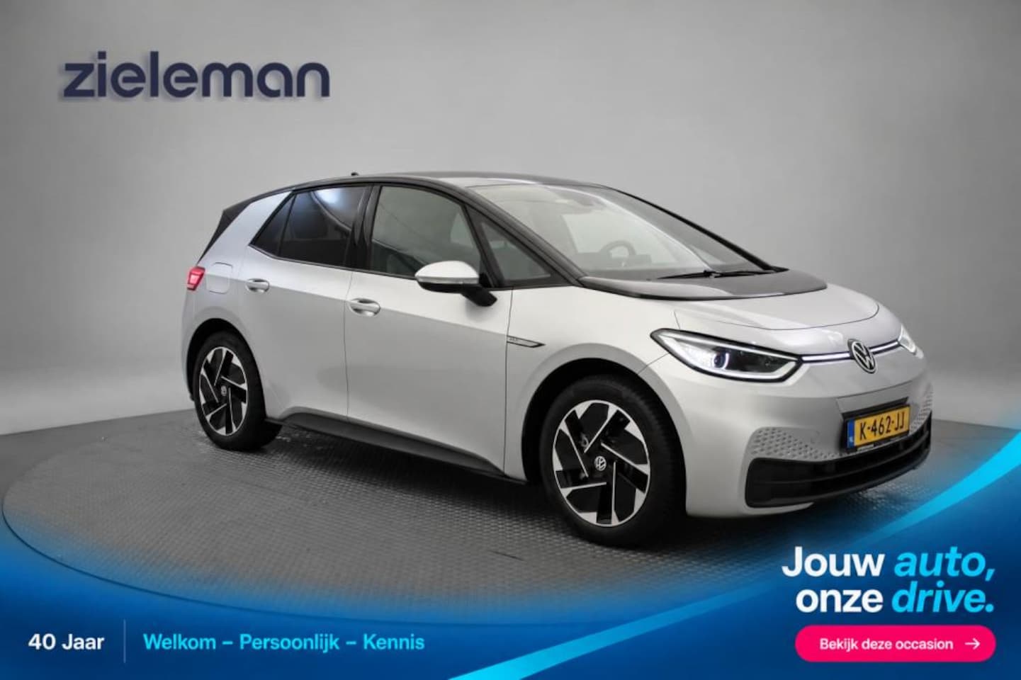 Volkswagen ID.3 - Business 58 kWh - Carplay, Camera, Adapt. Cruise, Stoel/Stuur Verw. SOH 89,74% - AutoWereld.nl