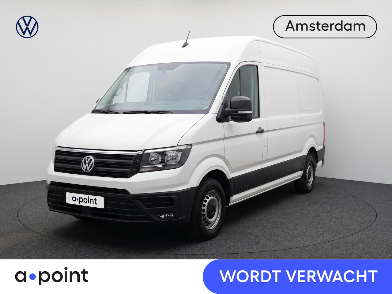 Volkswagen Crafter - 35 2.0 TDI L3H3 Highline EURO VI 150 pk Automaat | Verlengde garantie | Navigatie | Cruise - AutoWereld.nl