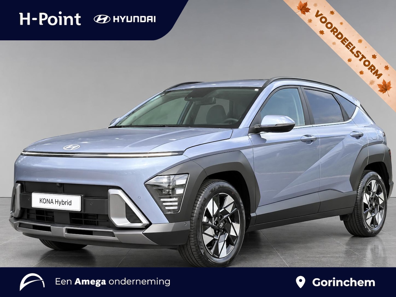 Hyundai Kona - Premium 1.6 GDI HEV 130pk | BOSE AUDIO | 360° CAMERA | ELEKTR. STOELEN | NAVI | APPLE CARP - AutoWereld.nl